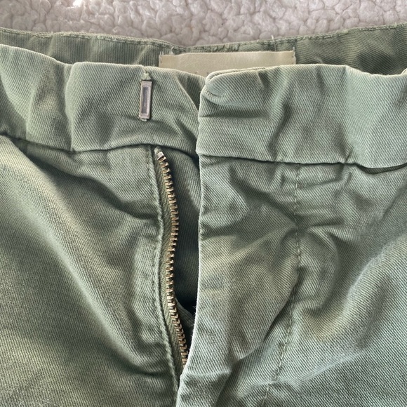 Nili Lotan Tel Avi Mid Weight stretchy Cropped Twill Pants, Size 6 - Picture 8 of 10